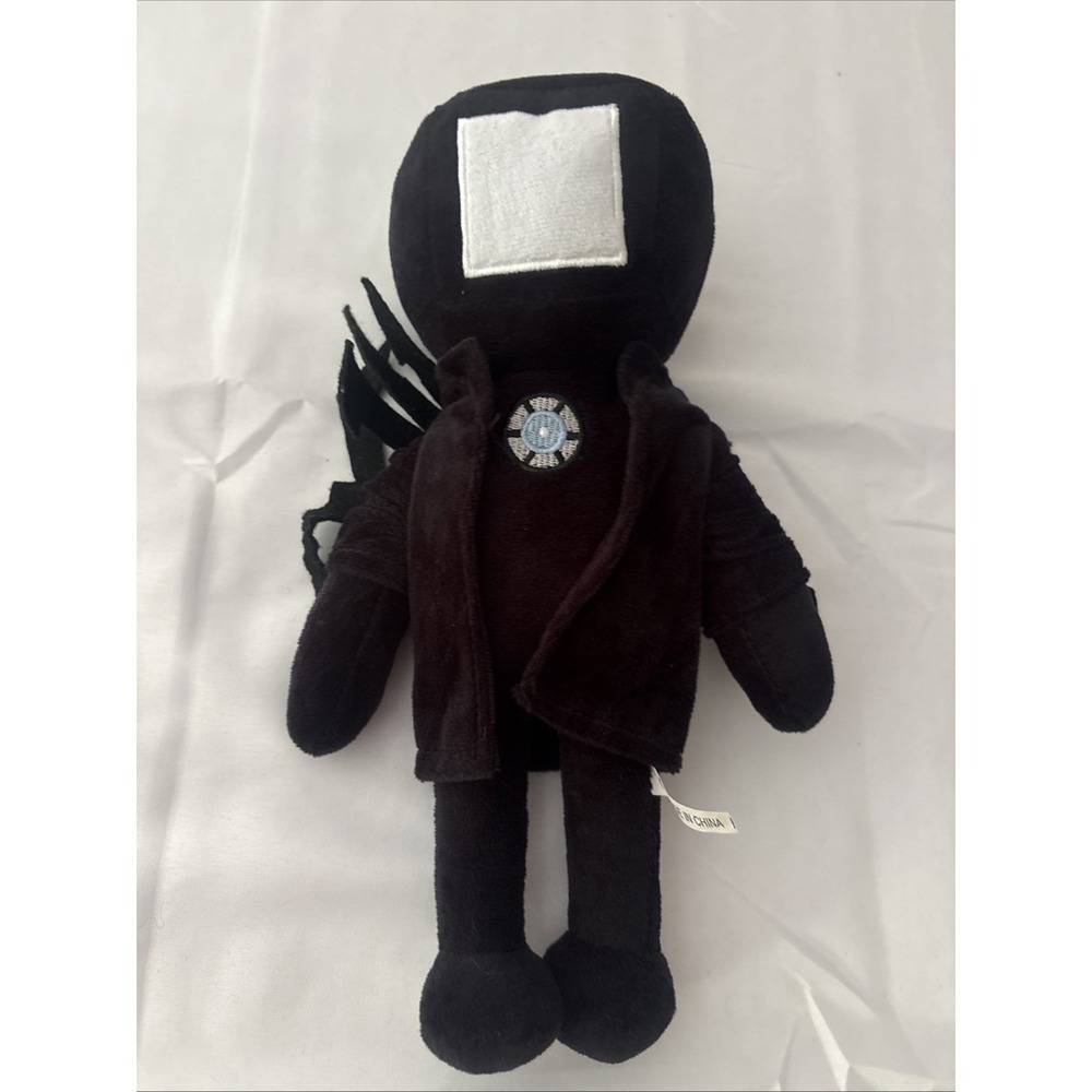 Skibidi Toilet Bosses Titan TV Man Plush Toy Black Cameraman Series 11 Inch